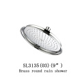 2021 Nouveau style Abs Chrom Rain Fixe Fixed Shower